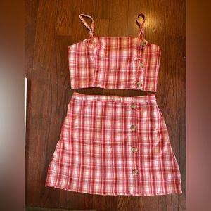 2 Piece skirt & tank set